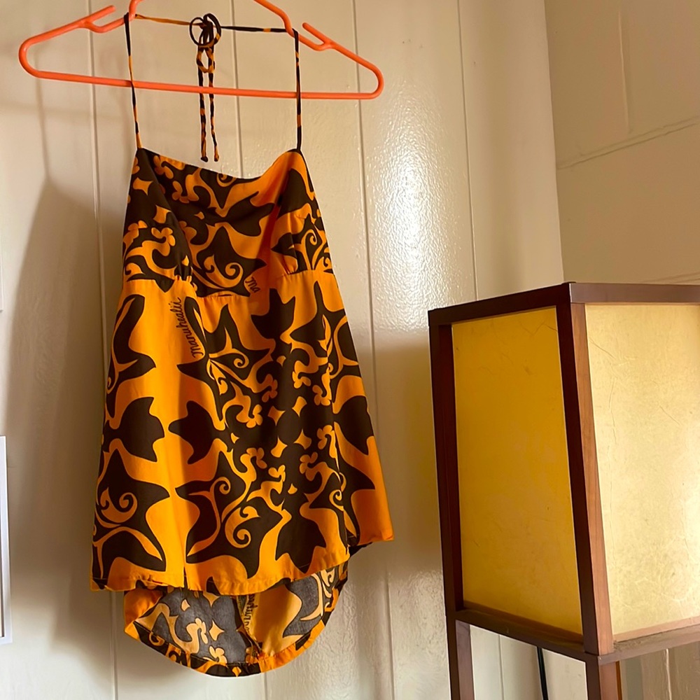 *SOLD* MANUHEALIʻI halter top ~ size small